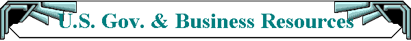 U.S. Gov. & Business Resources